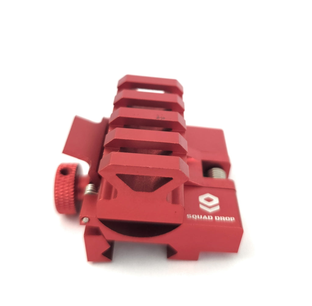 SQUAD DROP Universal Flip Ghost Ring Optic Rail Black