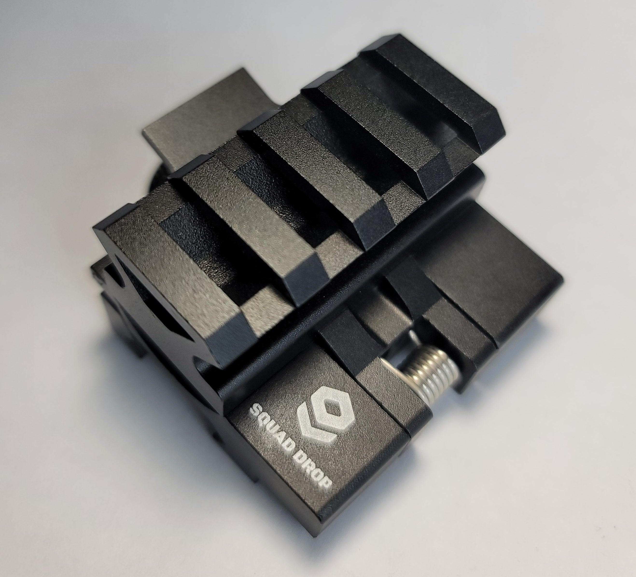 SQUAD DROP Universal Flip Ghost Ring Optic Rail Black