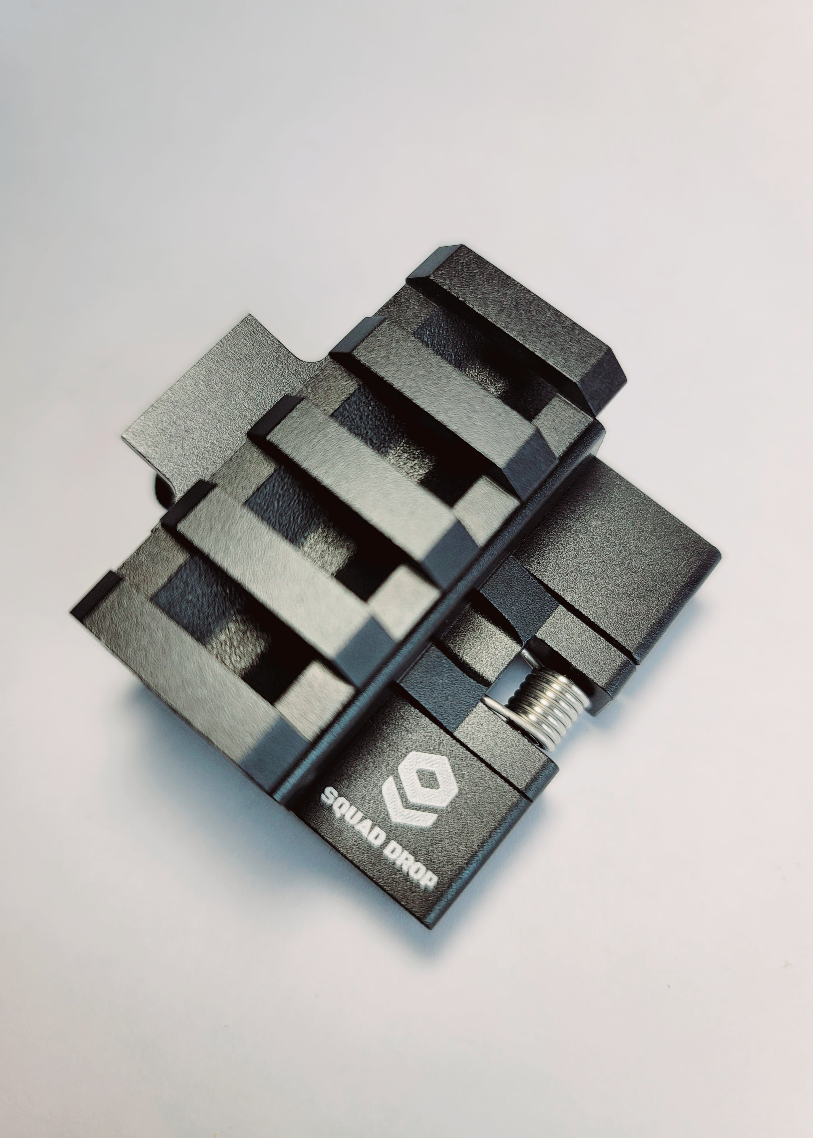 SQUAD DROP Universal Flip Ghost Ring Optic Rail Black